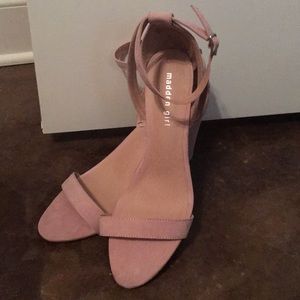 Madden Girl Nude Block Heels